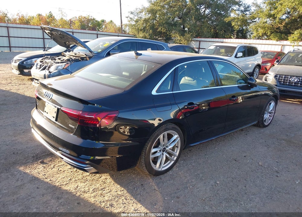 2024 AUDI A4 PREMIUM PLUS 45 TFSI S LINE QUATTRO S TRONIC VIN: WAUEAAF46RN006028