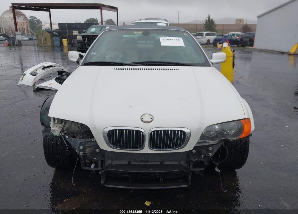 2003 BMW 325CI VIN: WBABS33423PG90171