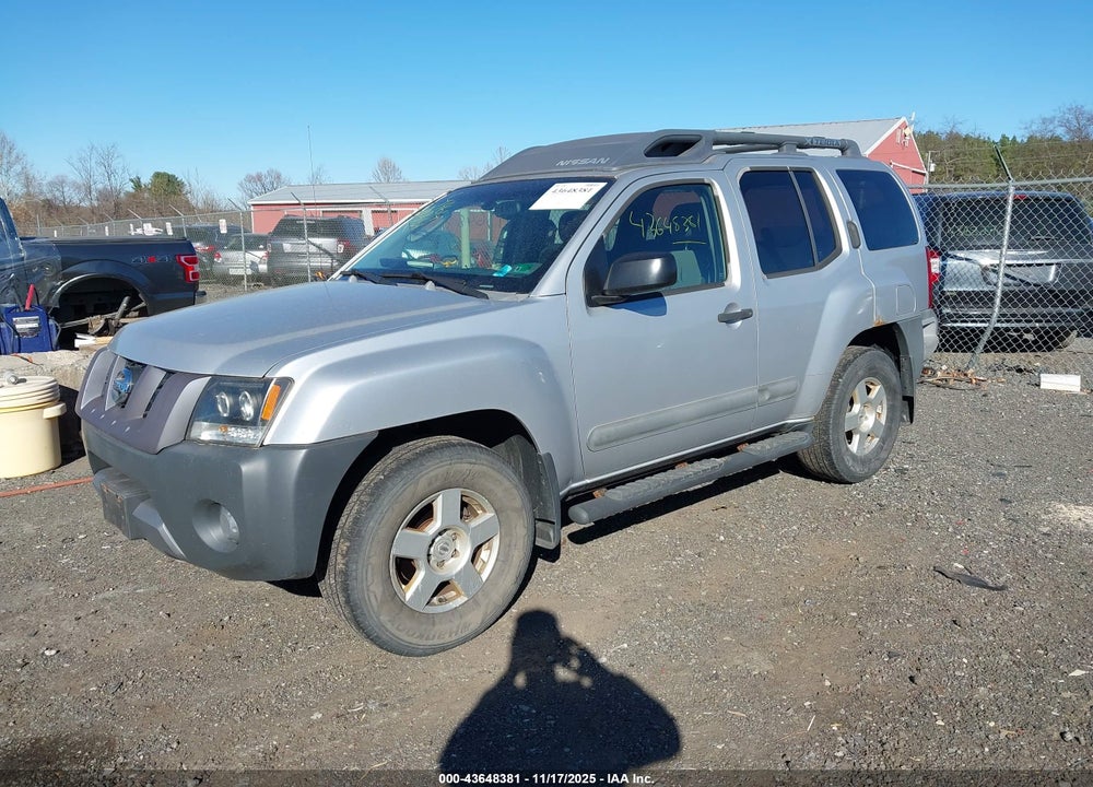 2006 NISSAN XTERRA VIN: 5N1AN08W86C552024