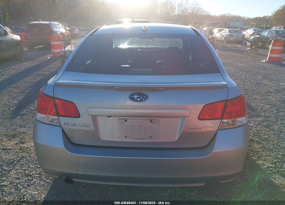 2013 SUBARU LEGACY VIN: 4S3BMCP68D3047578