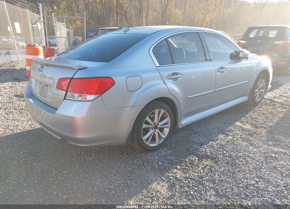 2013 SUBARU LEGACY VIN: 4S3BMCP68D3047578