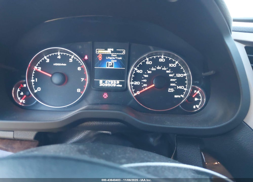 2013 SUBARU LEGACY VIN: 4S3BMCP68D3047578