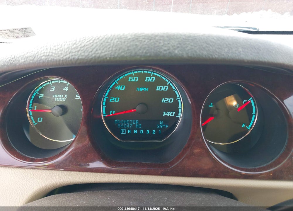 2009 BUICK LUCERNE CXL VIN: 1G4HD57M59U149597