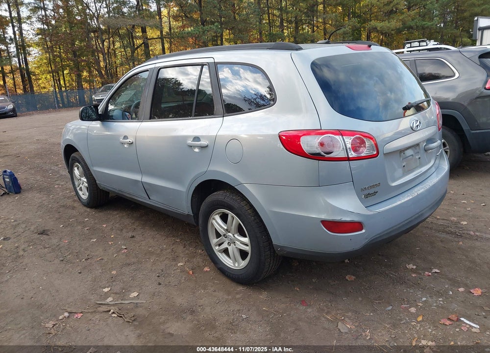 2010 HYUNDAI SANTA FE GLS VIN: 5NMSG3AB8AH383824