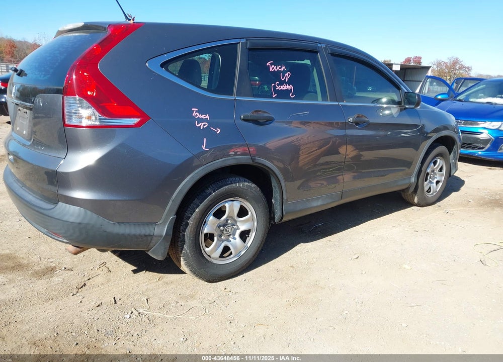 2013 HONDA CR-V VIN: 3CZRM3H37DG711217