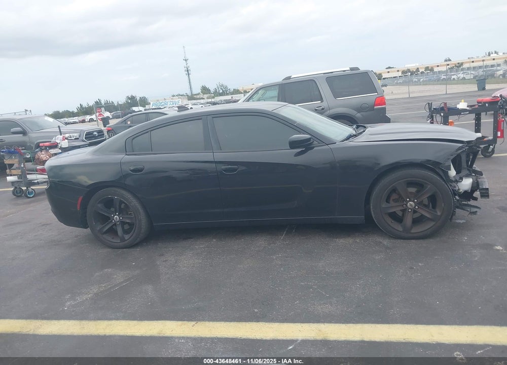 2017 DODGE CHARGER SXT RWD VIN: 2C3CDXHGXHH515398