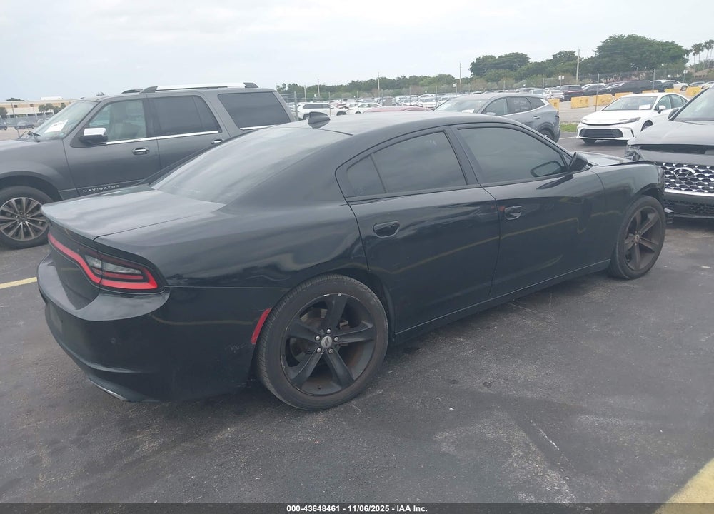 2017 DODGE CHARGER SXT RWD VIN: 2C3CDXHGXHH515398