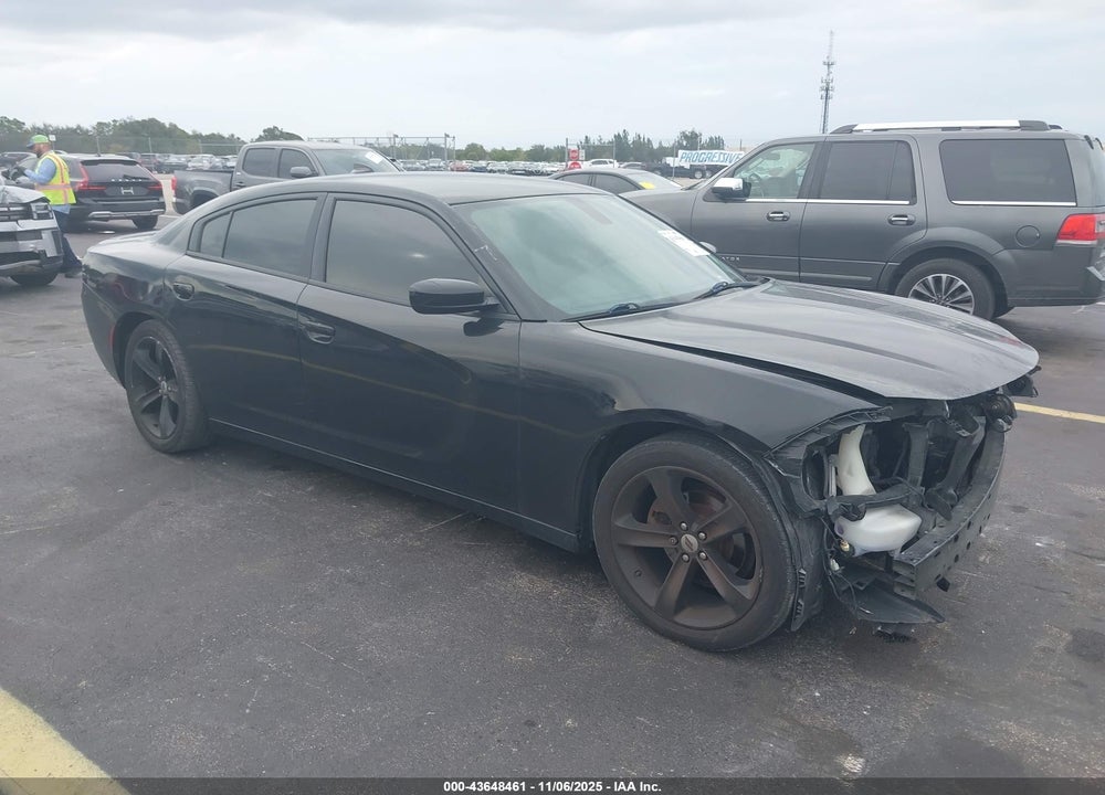 2017 DODGE CHARGER SXT RWD VIN: 2C3CDXHGXHH515398