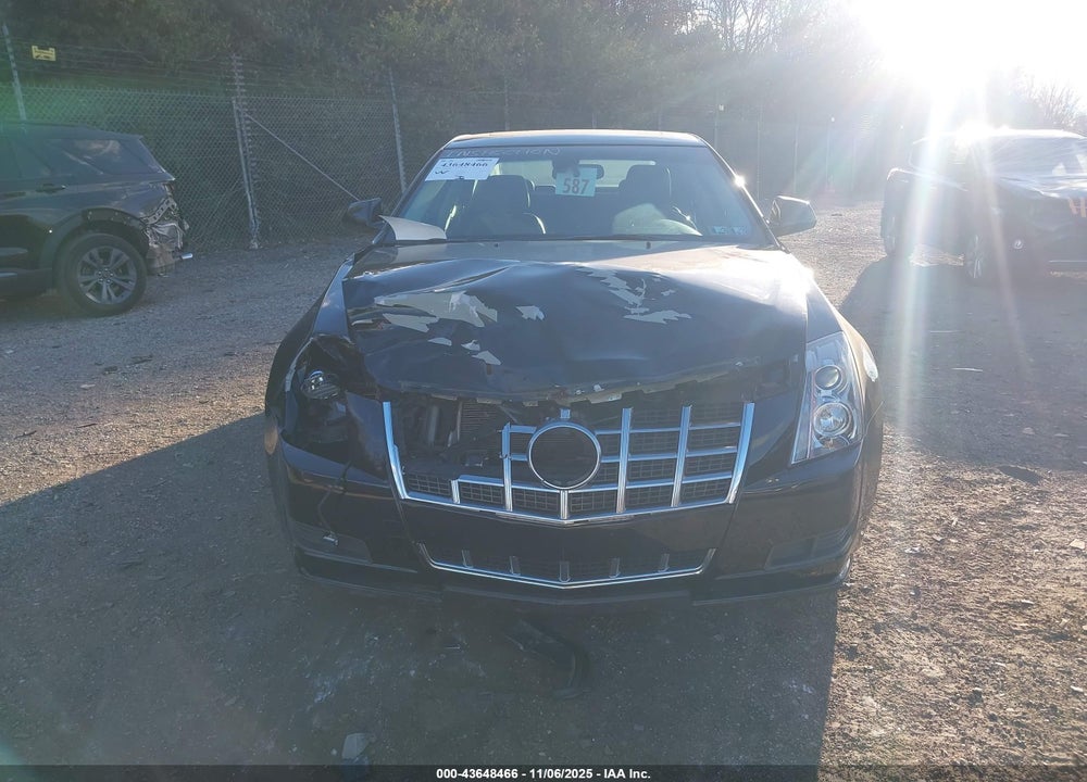 2013 CADILLAC CTS VIN: 1G6DH5E58D0166707