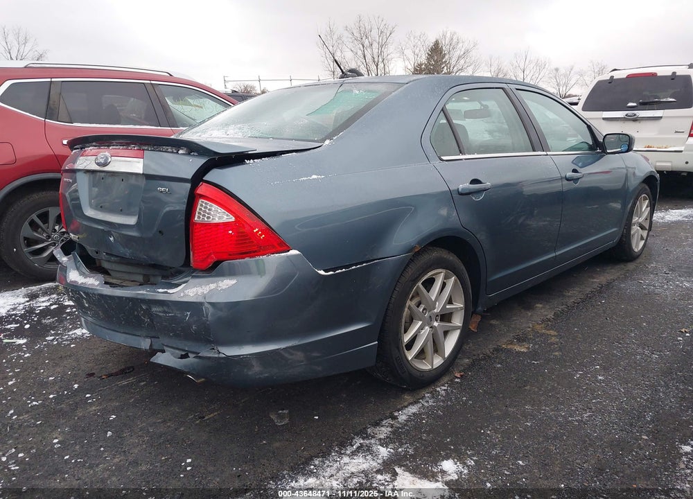 2012 FORD FUSION SEL VIN: 3FAHP0JA4CR104927
