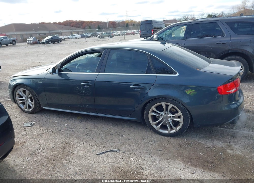 2011 AUDI S4 3.0 PREMIUM PLUS VIN: WAUKGAFL6BA114851