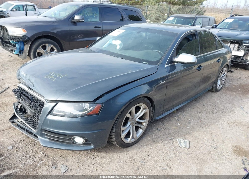 2011 AUDI S4 3.0 PREMIUM PLUS VIN: WAUKGAFL6BA114851