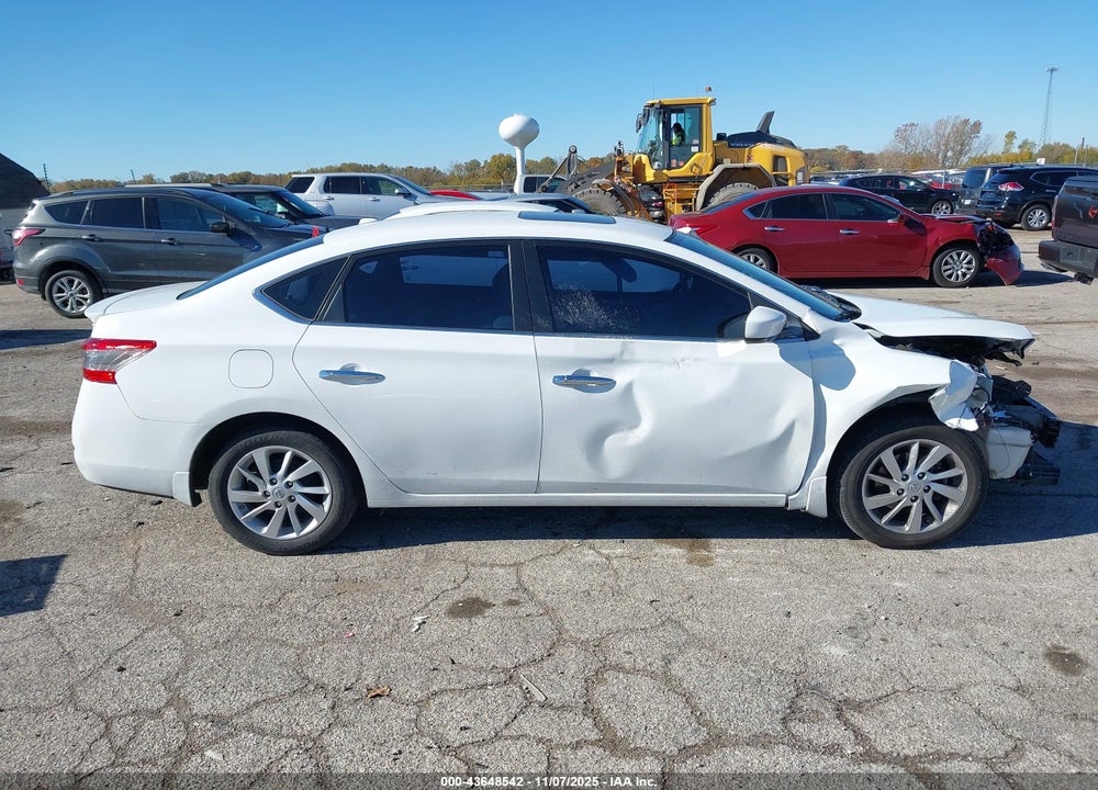 2015 NISSAN SENTRA SV VIN: 3N1AB7APXFY263813