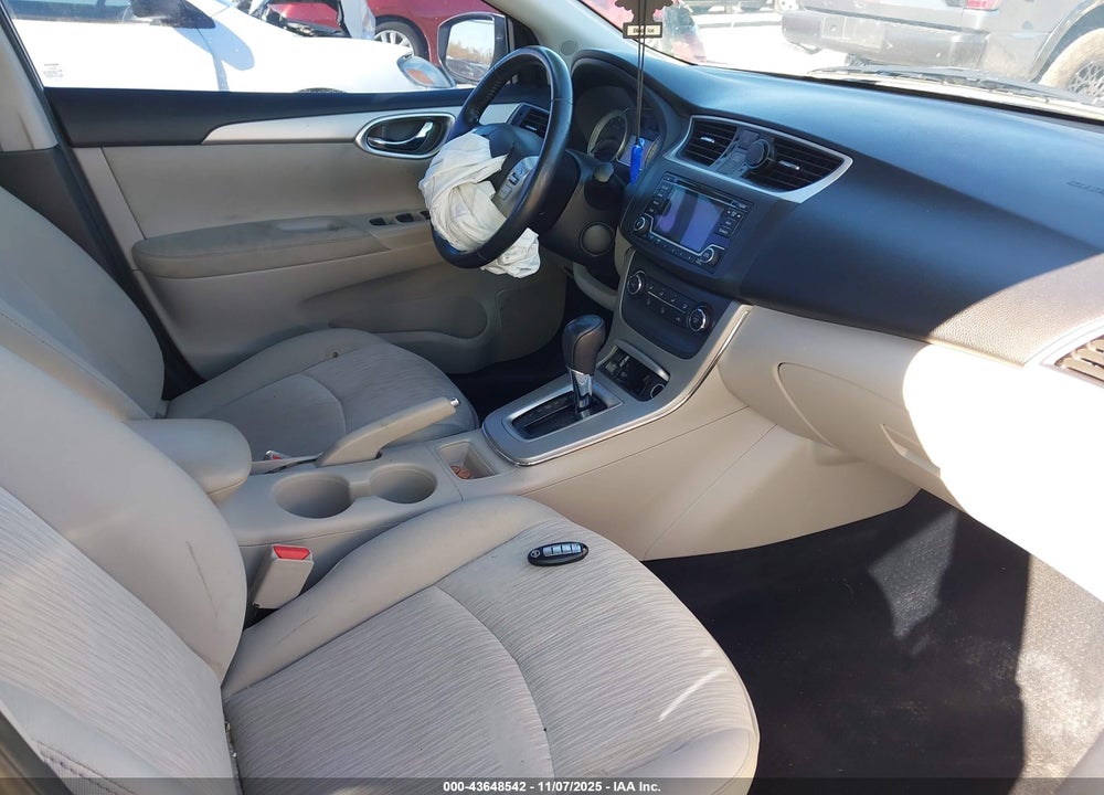 2015 NISSAN SENTRA SV VIN: 3N1AB7APXFY263813