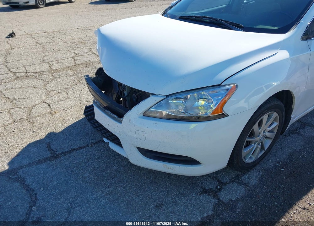 2015 NISSAN SENTRA SV VIN: 3N1AB7APXFY263813