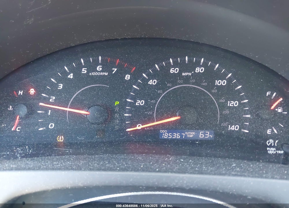 2011 TOYOTA CAMRY LE VIN: 4T1BF3EK8BU599756