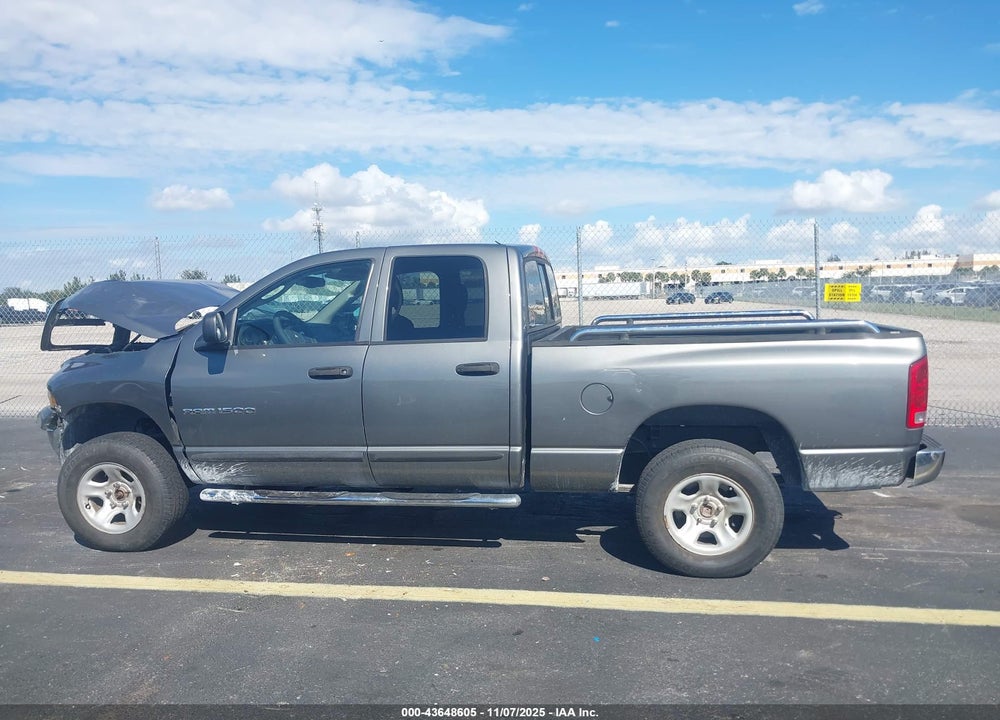 2005 DODGE RAM 1500 SLT/LARAMIE VIN: 1D7HU18D45S310979