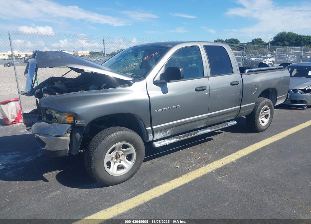 2005 DODGE RAM 1500 SLT/LARAMIE VIN: 1D7HU18D45S310979
