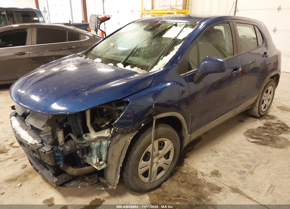 2017 CHEVROLET TRAX VIN: 3GNCJKSB5HL171305