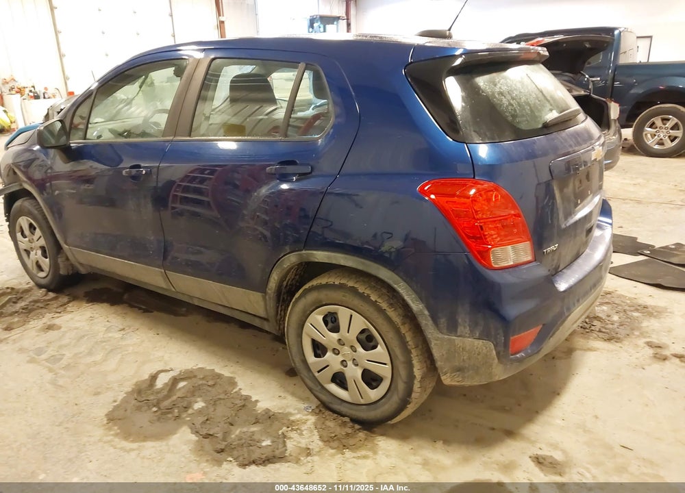 2017 CHEVROLET TRAX VIN: 3GNCJKSB5HL171305