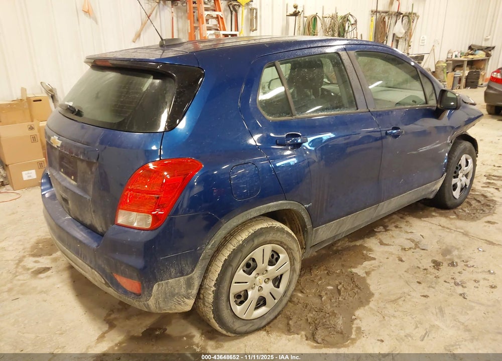 2017 CHEVROLET TRAX VIN: 3GNCJKSB5HL171305