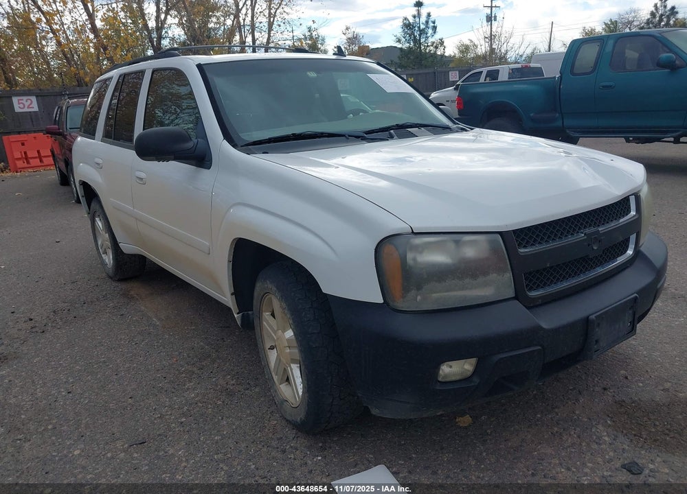 2008 CHEVROLET TRAILBLAZER LT VIN: 1GNDT13S382261545