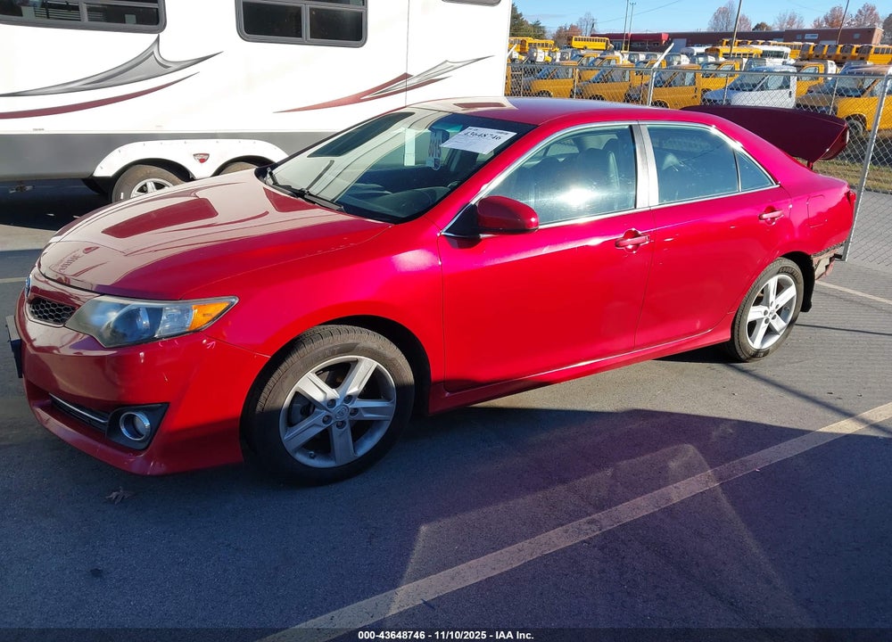 2014 TOYOTA CAMRY SE VIN: 4T1BF1FKXEU805019