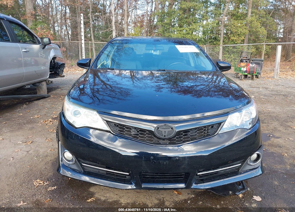 2012 TOYOTA CAMRY SE VIN: 4T1BF1FK3CU016501