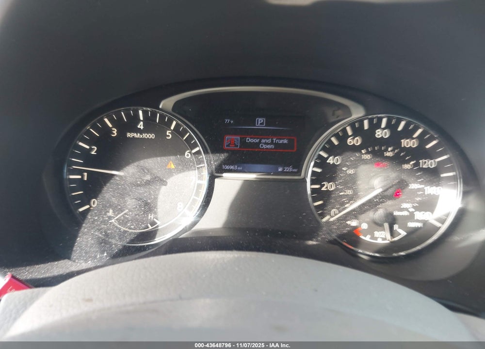 2016 NISSAN ALTIMA 2.5/2.5 S/2.5 SL/2.5 SR/2.5 SV VIN: 1N4AL3AP1GN309522