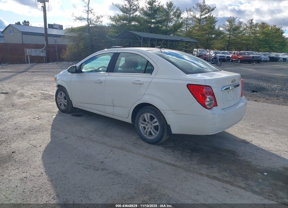 2012 CHEVROLET SONIC 2LT VIN: 1G1JC5SH6C4171711