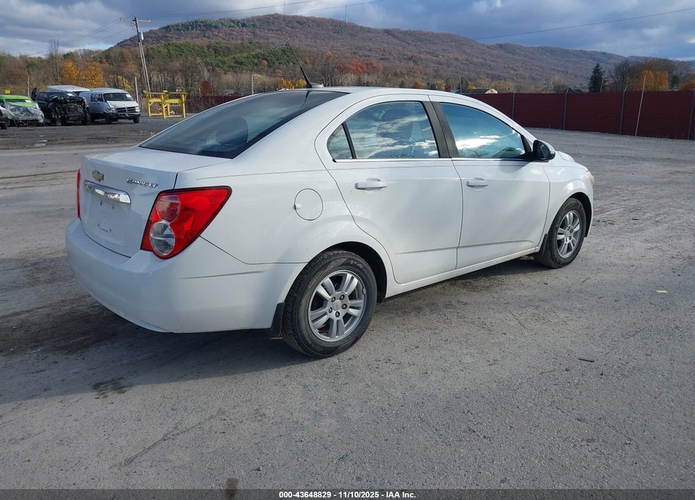 2012 CHEVROLET SONIC 2LT VIN: 1G1JC5SH6C4171711