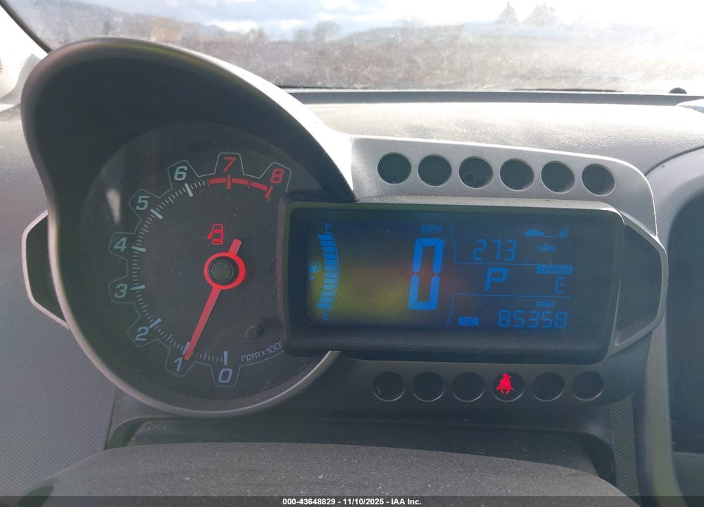 2012 CHEVROLET SONIC 2LT VIN: 1G1JC5SH6C4171711