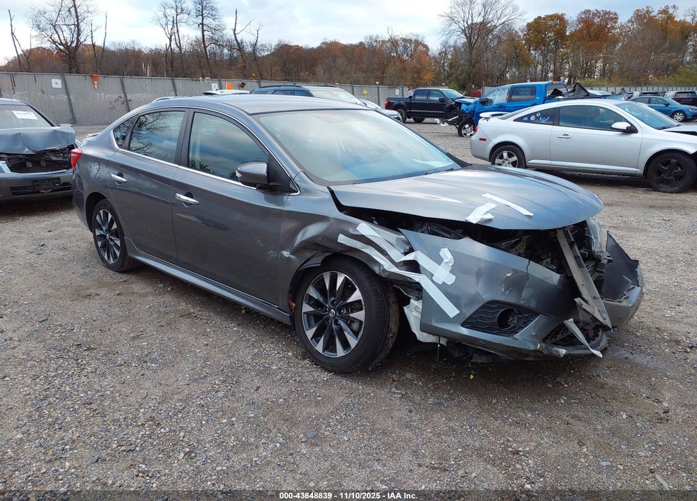2018 NISSAN SENTRA SR VIN: 3N1AB7AP7JY215825