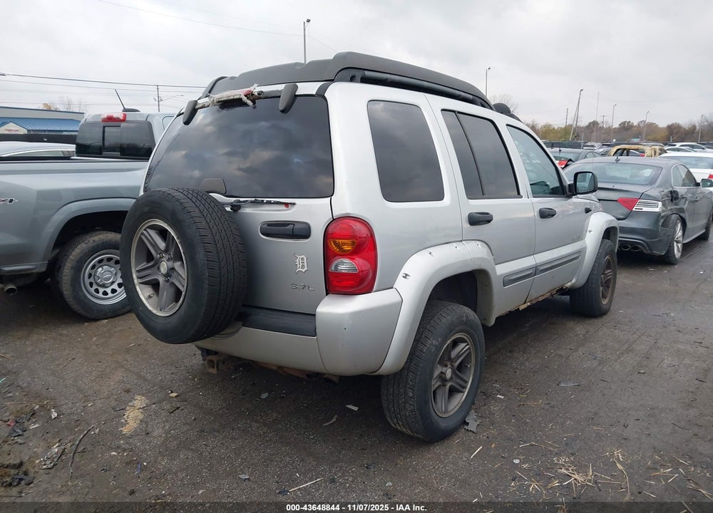 2004 JEEP LIBERTY RENEGADE VIN: 1J4GL38K04W208213