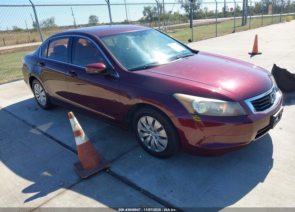 2010 HONDA ACCORD 2.4 LX VIN: 1HGCP2F32AA056458