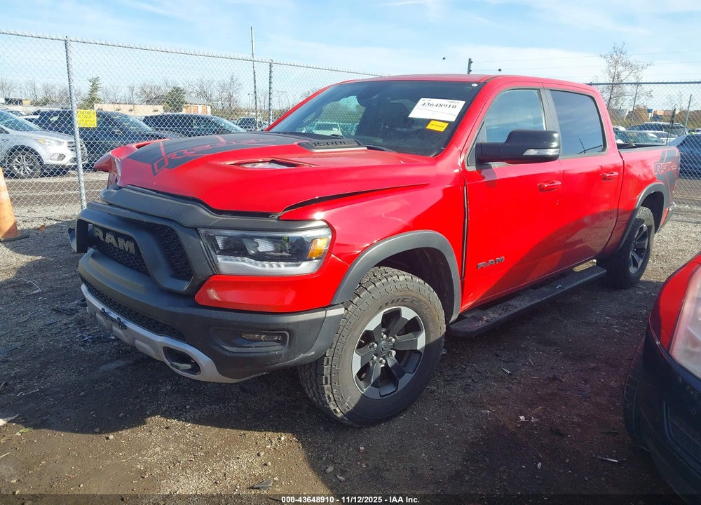 2020 RAM 1500 REBEL 4X4 5'7 BOX VIN: 1C6SRFLT5LN118664