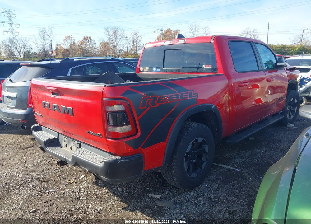2020 RAM 1500 REBEL 4X4 5'7 BOX VIN: 1C6SRFLT5LN118664