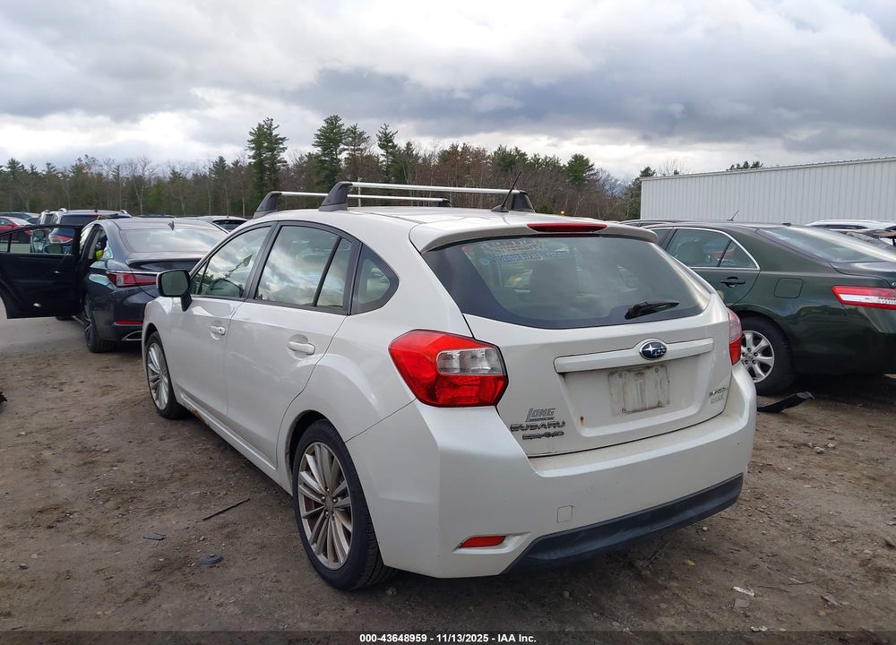 2012 SUBARU IMPREZA 2.0I PREMIUM VIN: JF1GPAD61CH233542