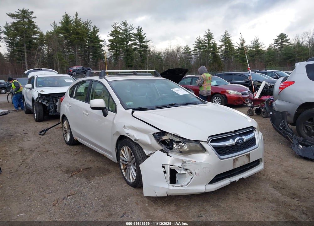 2012 SUBARU IMPREZA 2.0I PREMIUM VIN: JF1GPAD61CH233542