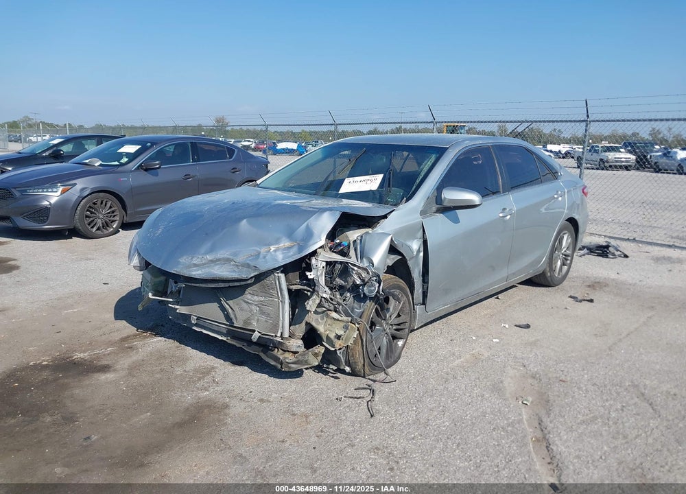 2017 TOYOTA CAMRY SE VIN: 4T1BF1FK3HU406344