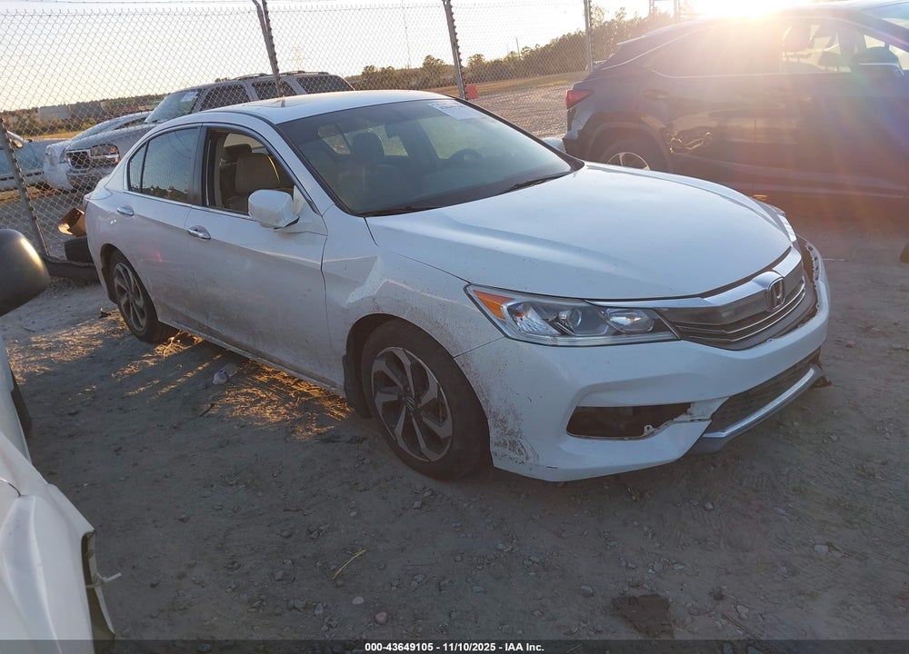 2017 HONDA ACCORD EX-L VIN: 1HGCR2F87HA064216