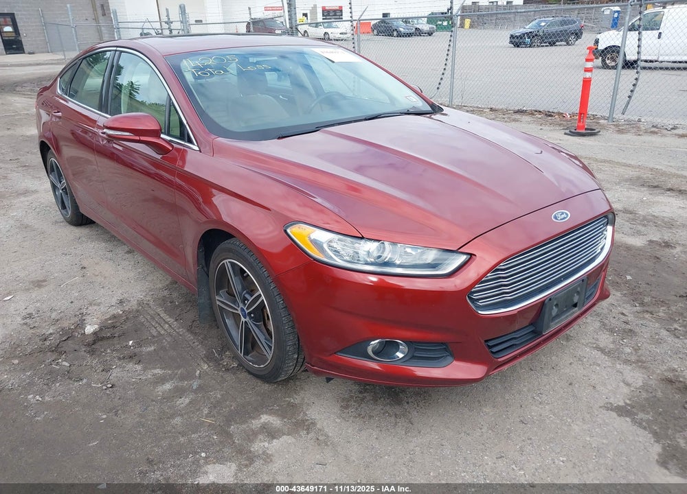 2014 FORD FUSION SE VIN: 3FA6P0HR1ER398549