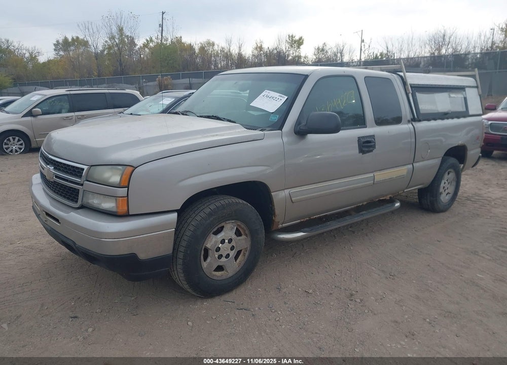 2007 CHEVROLET SILVERADO 1500 CLASSIC LT1 VIN: 1GCEK19B87Z169747