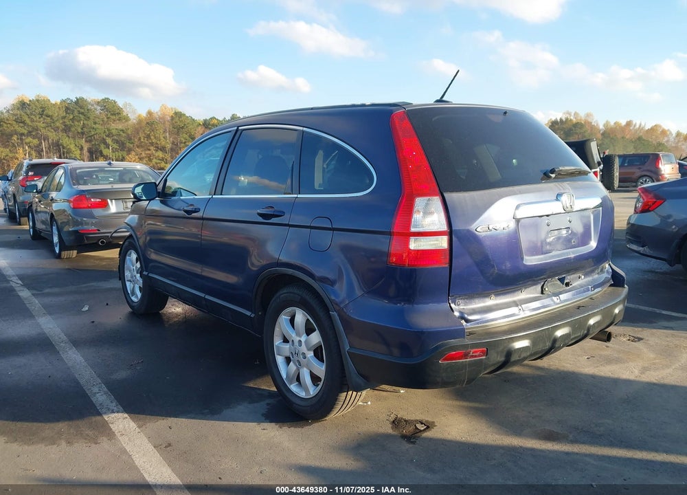 2007 HONDA CR-V VIN: 5J6RE48727L007391