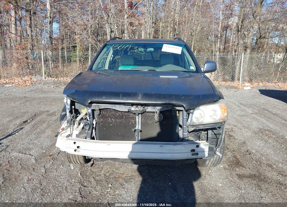 2005 TOYOTA HIGHLANDER LIMITED VIN: JTEEP21A150088418