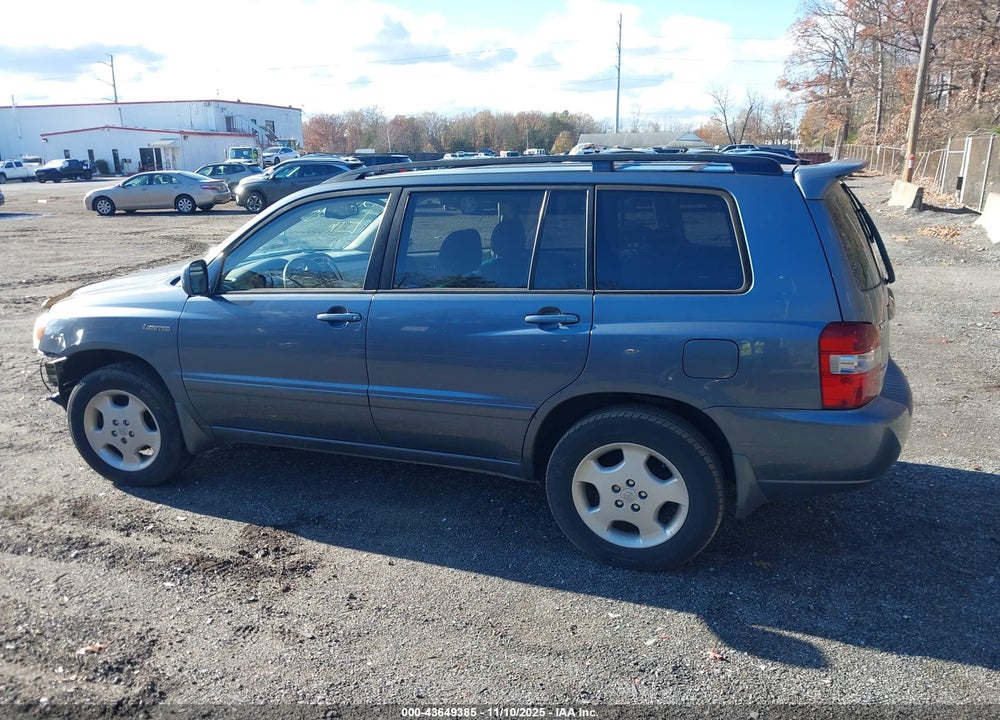 2005 TOYOTA HIGHLANDER LIMITED VIN: JTEEP21A150088418