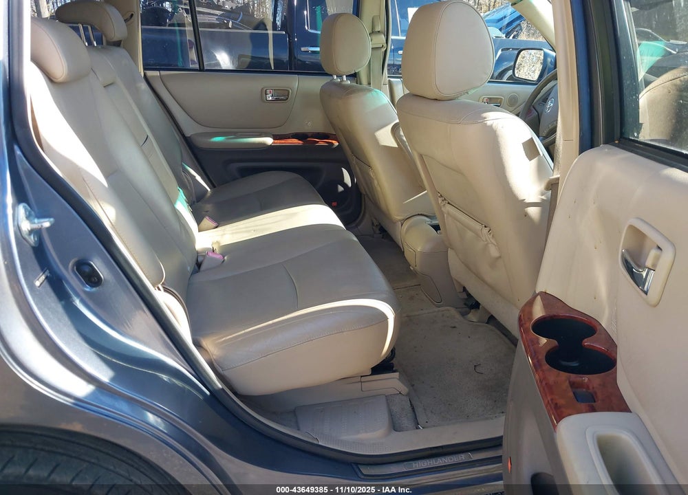 2005 TOYOTA HIGHLANDER LIMITED VIN: JTEEP21A150088418