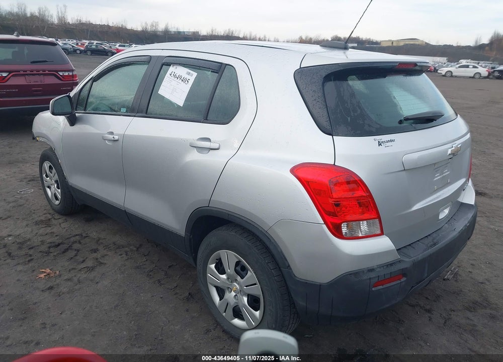 2015 CHEVROLET TRAX 1LS VIN: KL7CJKSB4FB128501