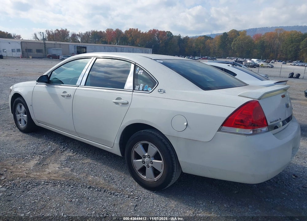 2008 CHEVROLET IMPALA VIN: 2G1WT55K381216555