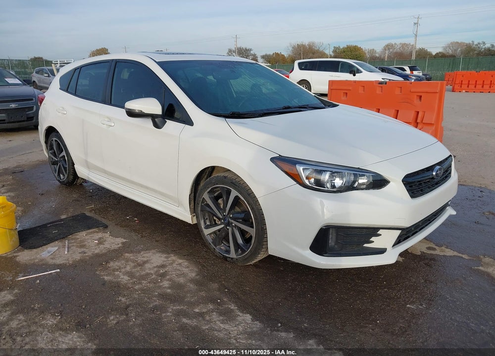2022 SUBARU IMPREZA SPORT 5-DOOR VIN: 4S3GTAM6XN3703167